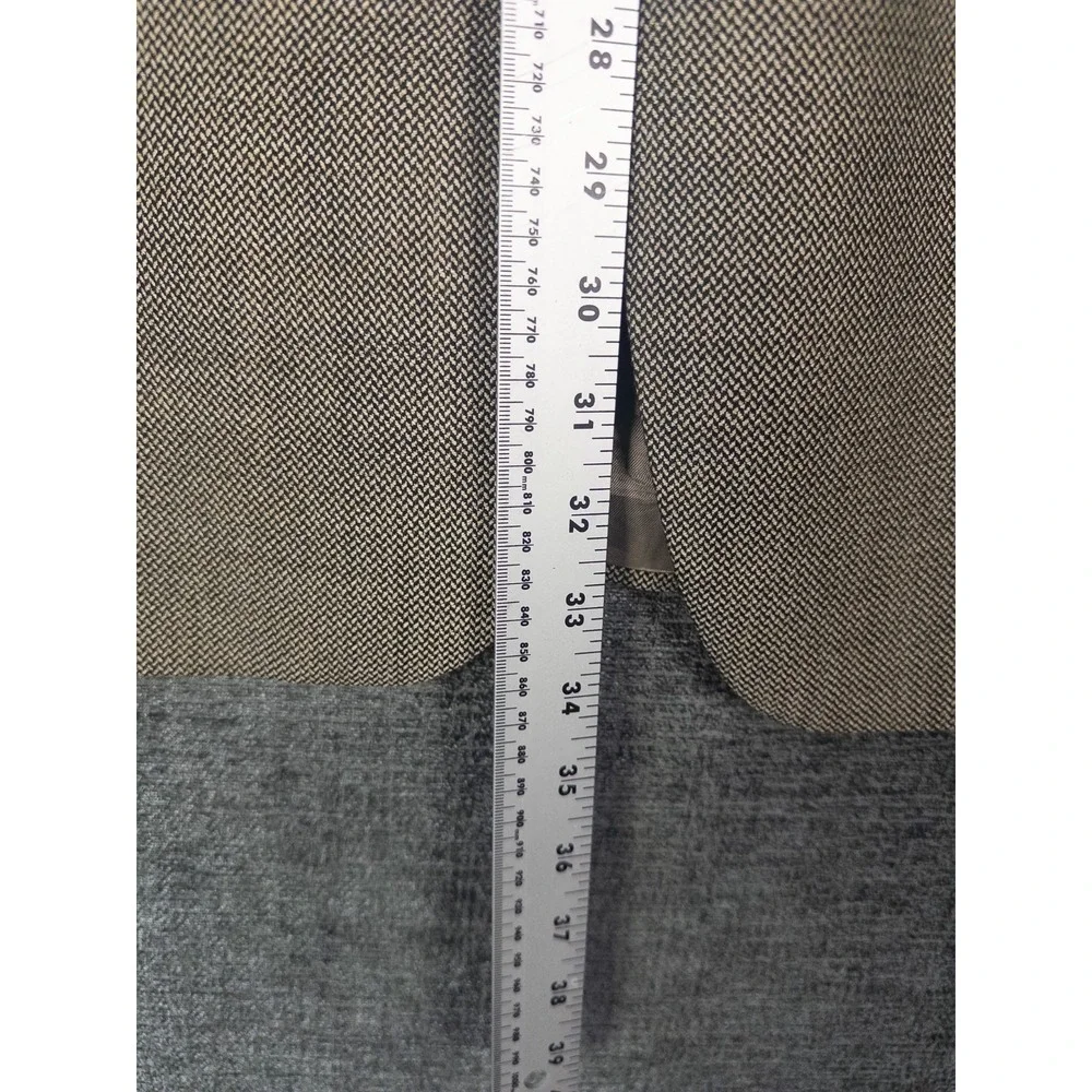 VTG Ralph Lauren Blazer Mens 46T Brown Business Academia 3‎ Button 100% Wool